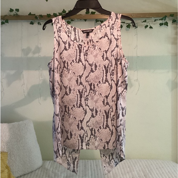 Express Reptile Pattern Tank Top - Picture 1 of 3